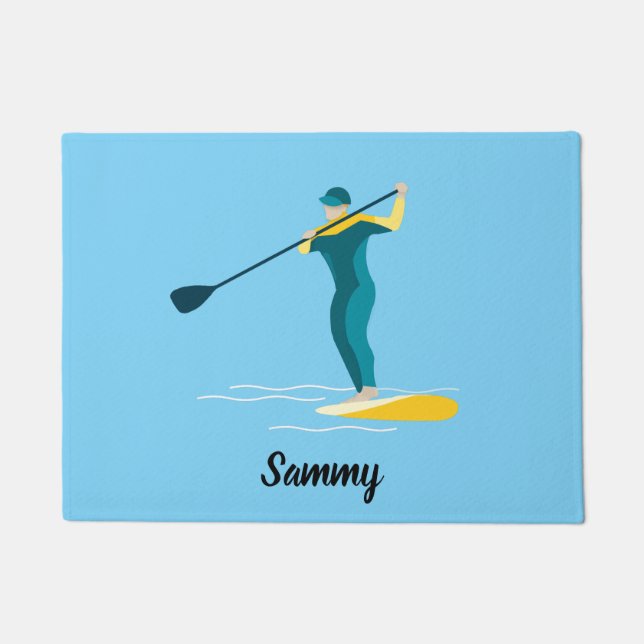 Stand Up Paddleboarding Doormat (Front)