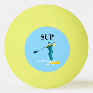 Stand-up Paddleboarding Ping Pong Ball