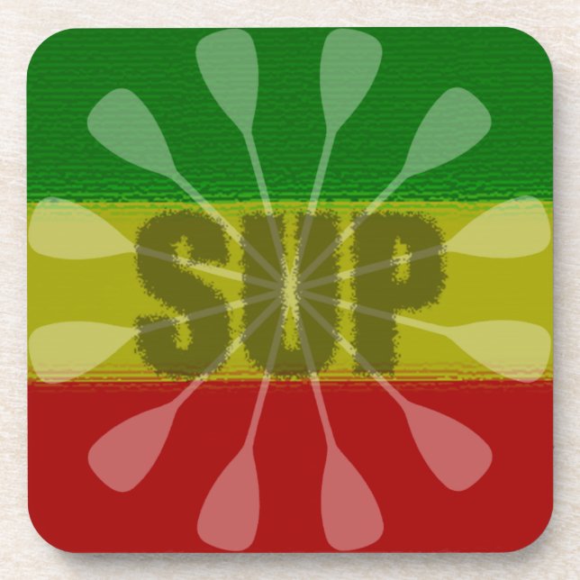 Stand Up Paddling, Paddle Twirl Coaster (Front)