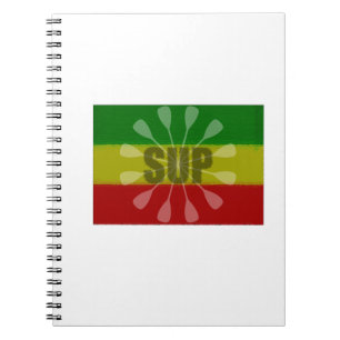 Stand Up Paddling, Paddle Twirl Notebook