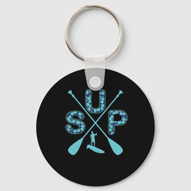 Stand up Paddling SUP Key Ring (Front)
