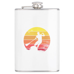 Stand Up Paddling Surfer Hip Flask