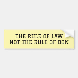 Stand Up to Authoritarianism Bumper Sticker