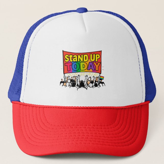 STAND UP TODAY Cap (Front)