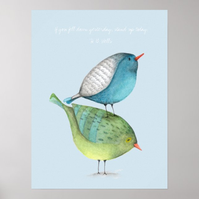 Stand Up Today Poster (Front)