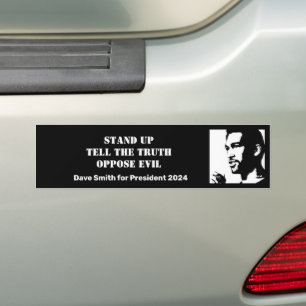 Stand up with Dave Smith Bumper Sticker