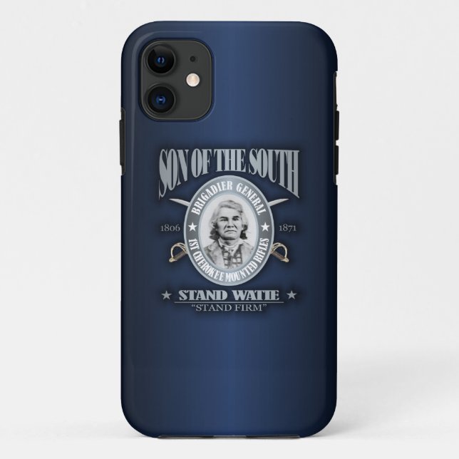 Stand Watie (SOTS2) silver Case-Mate iPhone Case (Back)