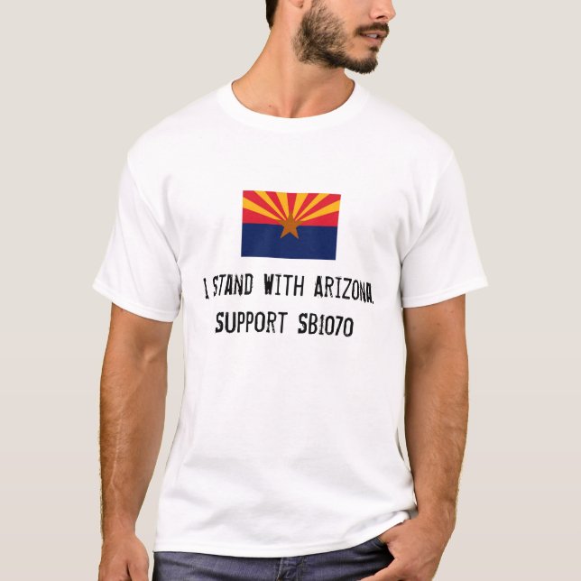 Stand With Arizona T-Shirt (Front)