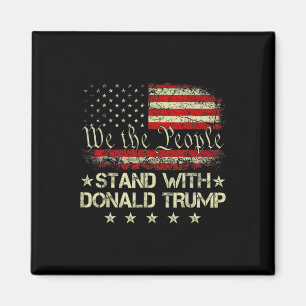 Stand With Donald Trump 2024 Support Take America  Magnet