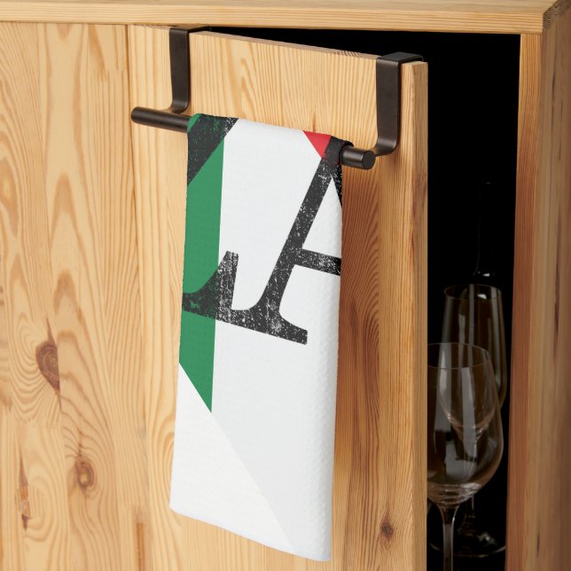 Stand With Gaza Protect Palestinian Children Tea Towel (Thirds Fold)