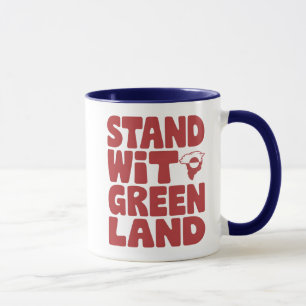 Stand With Greenland  Mug