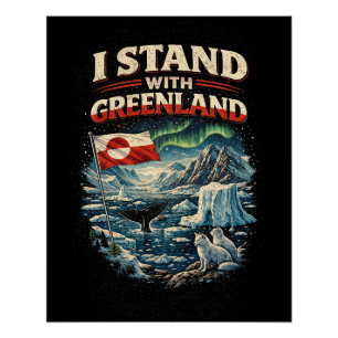 Stand with Greenland Poster