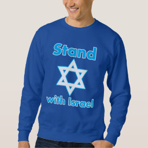 Stand with Israel - Jewish Holy Land Sweatshirt