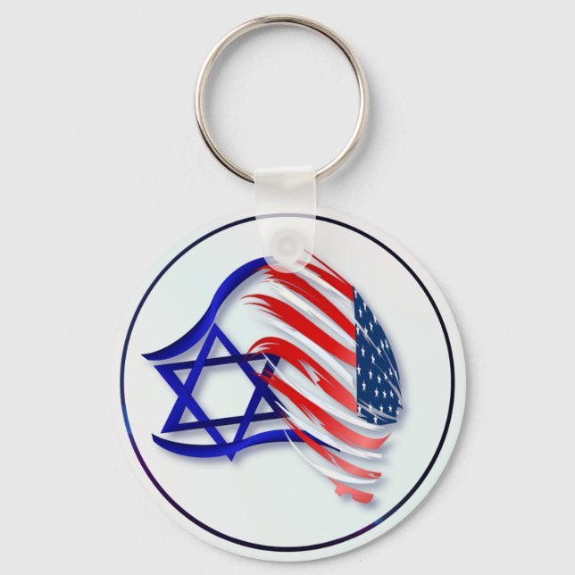 Stand With Israel Keychains (Front)