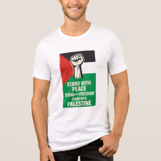 Stand with Peace Stand with Palestine Tri-Blend Shirt