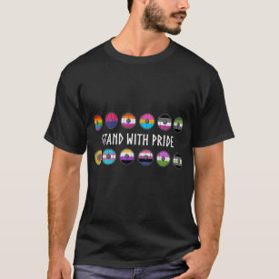 Stand With Pride Shield Wall T-Shirt