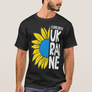 Stand With Sunflower Ukraine Ukraine Strong Cloth T-Shirt
