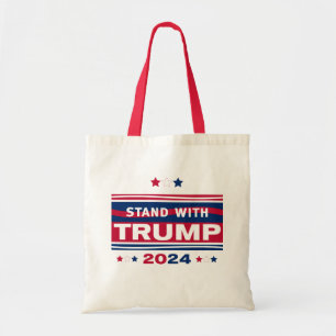 Stand with Trump~2024~MAGA Tote Bag