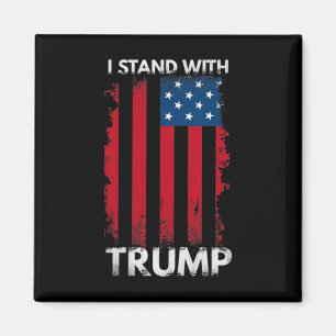 Stand With Trump Pro Trump Supporter 1 Magnet
