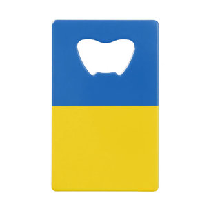 STAND WITH UKRAINE! CREDIT CARD BOTTLE OPENER