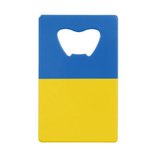 STAND WITH UKRAINE! CREDIT CARD BOTTLE OPENER