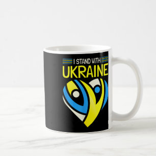 Stand With Ukraine Flag Anti-putin Say No To War U Coffee Mug