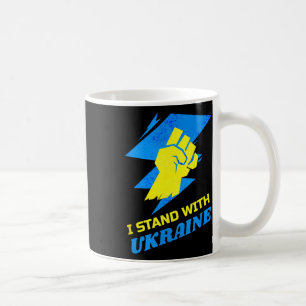 Stand With Ukraine Flag Anti-putin Say No To War U Coffee Mug