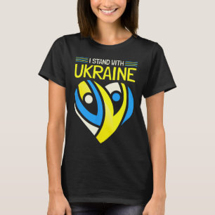 Stand With Ukraine Flag Anti-putin Say No To War U T-Shirt