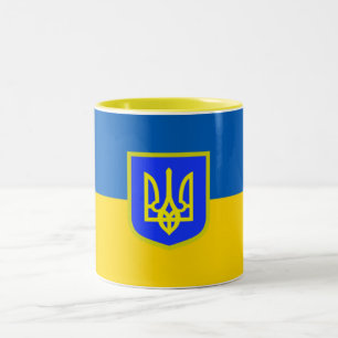 Stand With Ukraine Flag Mug