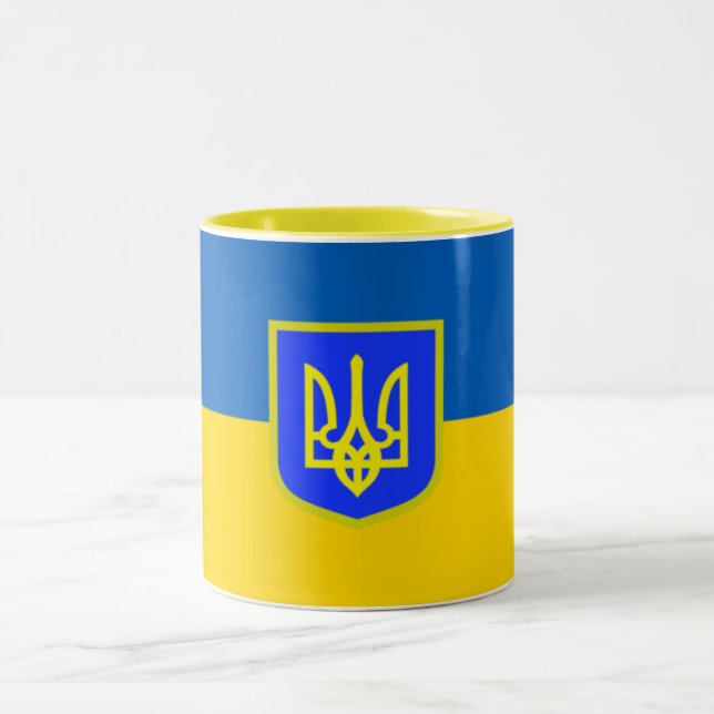 Stand With Ukraine | Flag Mug (Center)