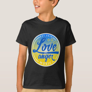 Stand With Ukraine Love Over Anger Music 1 T-Shirt