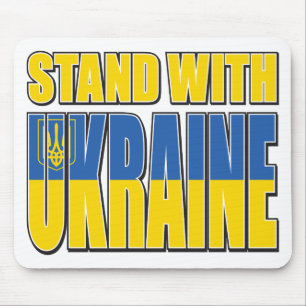 Stand-With-Ukraine Mouse Mat