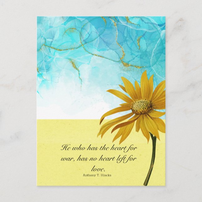 Stand With Ukraine Postcard (Front)