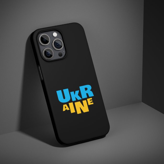 Stand with Ukraine Sunflower blue yellow flag iPhone Case (Creator Uploaded)