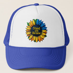 Stand with Ukraine – Support Ukraine Trucker Hat