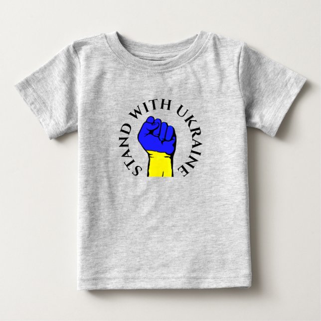 STAND WITH UKRAINE T-Shirt (Front)