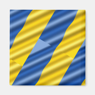 Stand with Ukraine, Ukraine Inspired, Peace No War Magnet