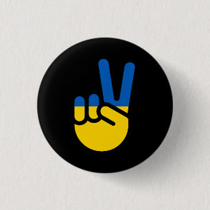 Stand With Ukraine Victory Button