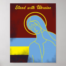 Stand with Ukraine "Yellow blue" peace