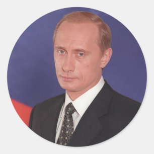 Stand with Vlad Classic Round Sticker