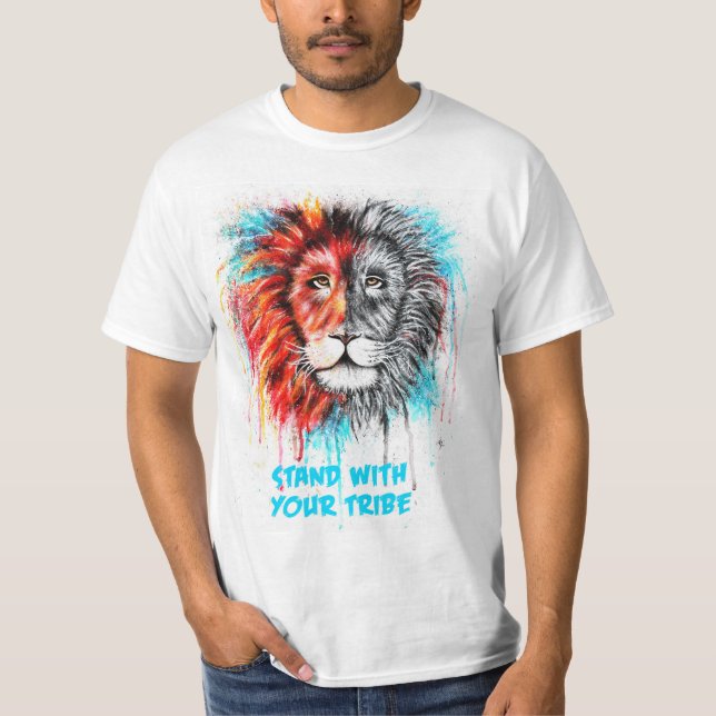 Stand With Your Tribe Men's T-Shirts (Front)