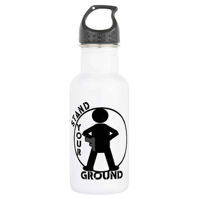 STAND YOUR GROUND LAW 532 ML WATER BOTTLE (Front)
