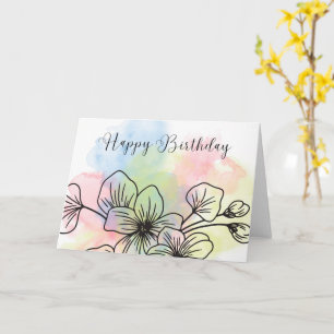 Standard, 12.7 cm x 17.8 cm Folded Greeting Card