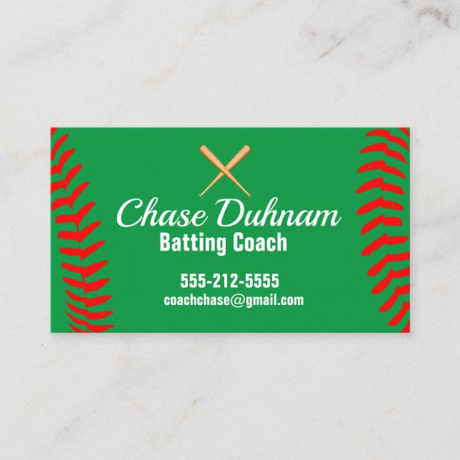 Standard, 3.5" x 2.0" Business Card (Front)