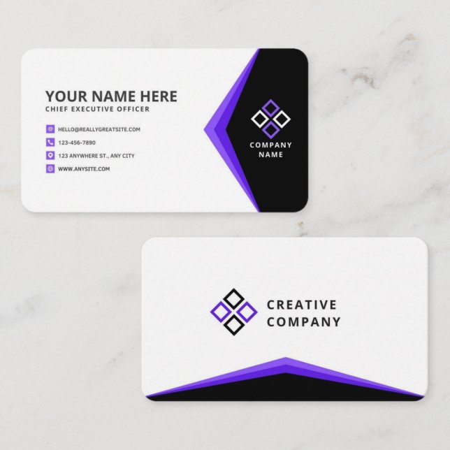 Standard, 3.5" x 2.0" Business Card (Front/Back)