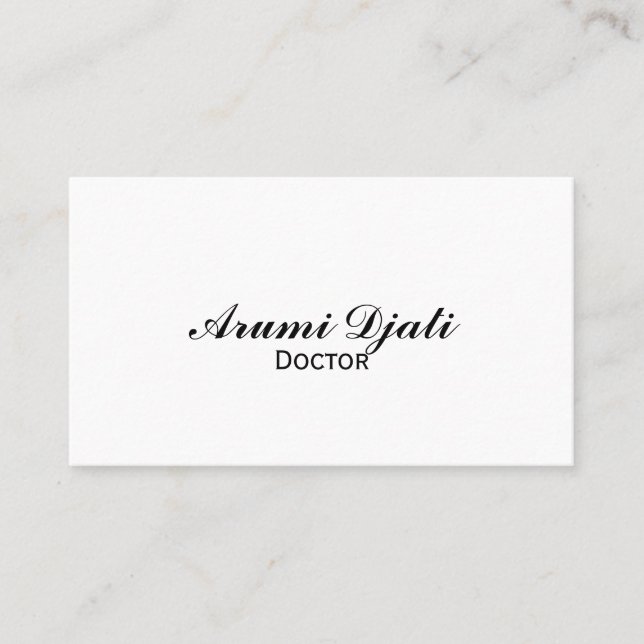 Standard, 3.5" x 2.0" Business Card (Front)