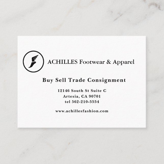 Standard, 3.5" x 2.0" Business Card Flyer Photo Pr (Front)