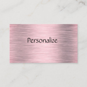 Standard 3.5" x 2.0" Business Card Stainless Metal