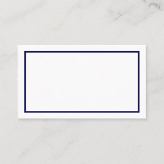 Standard, 3.5" x 2.0" Flat Place Card