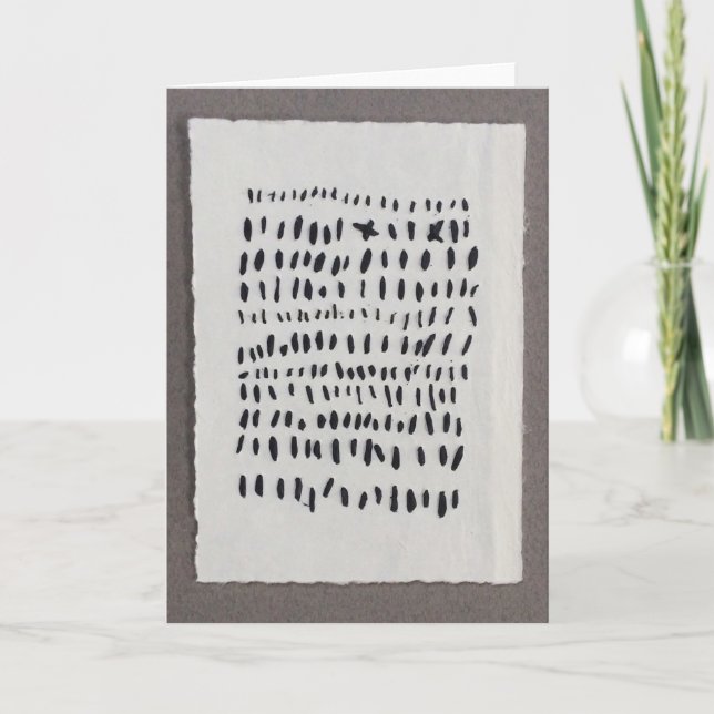 Standard, 5" x 7" Folded Greeting Card (Front)